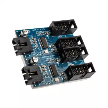 USB 2.0 skirstytuvas Akasa AK-CBUB64-30BK 1 į 4 prievadų USB 2.0