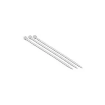Synergy 21 ALLNET 19zbh. Kabelių raištis L200xB3.6mm 100 vnt. permatomas