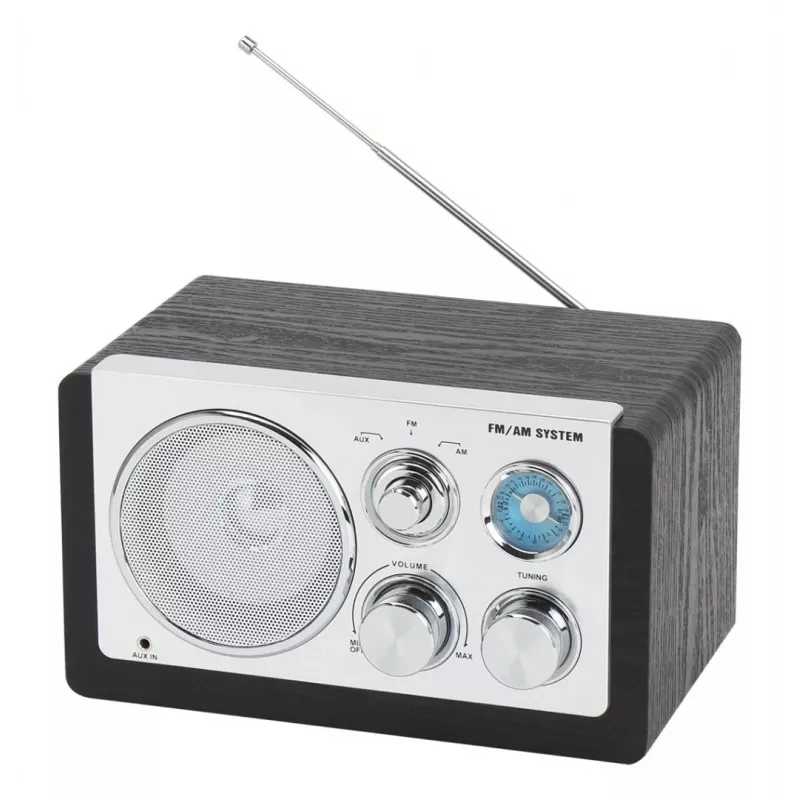 Denver TR-63B Analog – AM/FM radijo imtuvas su AUX įėjimu