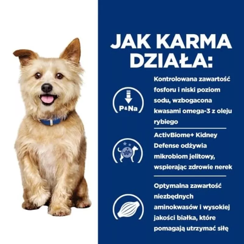 HILL'S Prescription Diet Kidney Care k/d Vištienos troškinys – šlapias šunų maistas – 400g