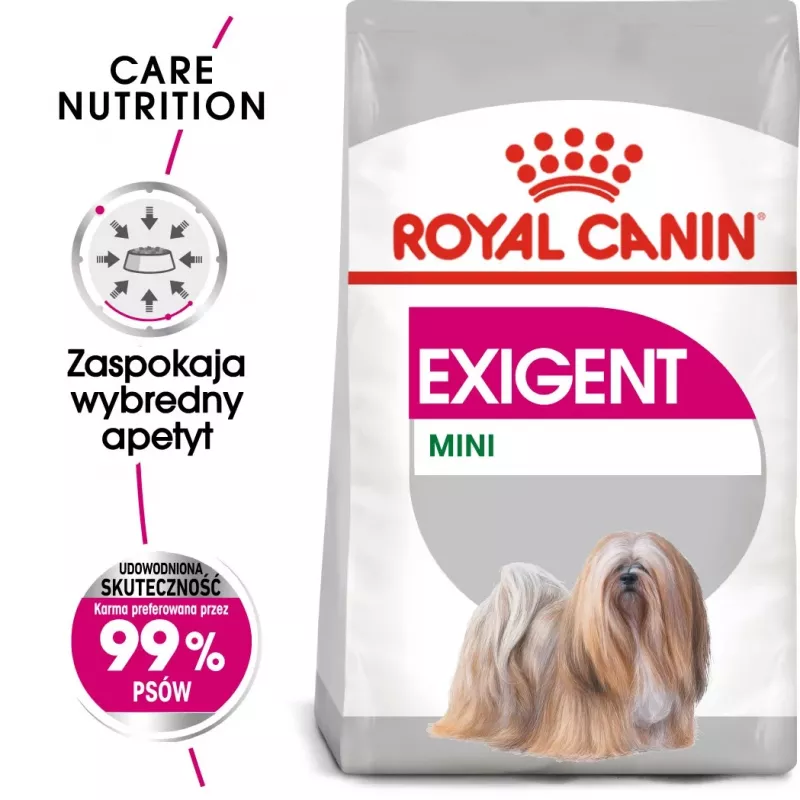 Royal Canin CCN MINI EXIGENT – sausas ėdalas suaugusiems šunims – 3kg