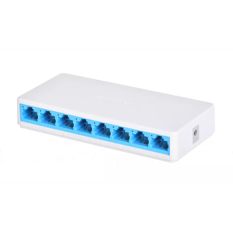 Jungiklis Mercusys MS108 8 prievadai RJ-45 10/100Mbps nevaldomas