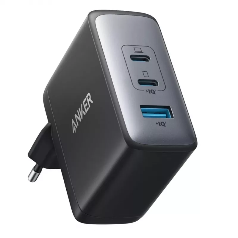 Anker PowerPort 736 Nano II universalus juodas AC greitasis įkroviklis patalpoms
