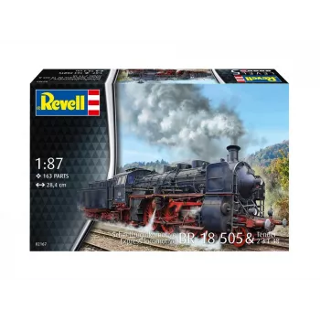 REVELL modelinis traukinys – ekspresinis garvežys BR18, mastelis 1:87