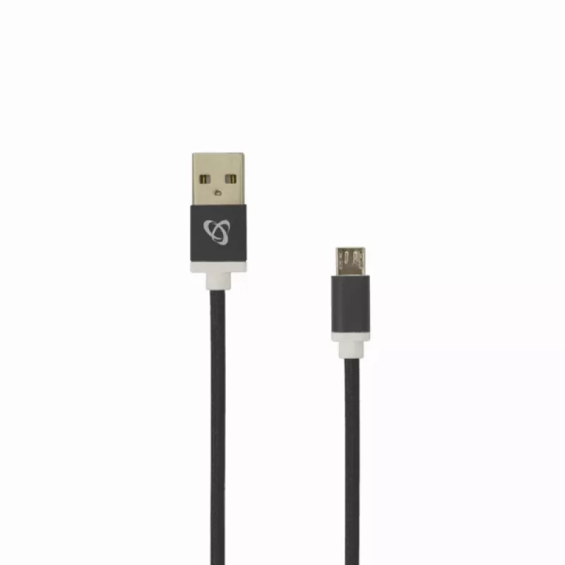 Sbox USB->Micro USB M/M 1,5m USB-10315B juoda