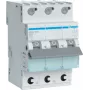 Automatinis jungiklis Hager MBS306, 6 A, B charakteristika, 3 moduliai