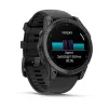 Garmin Fenix E 3.3 cm (1.3 inch) AMOLED 47 mm Skaitmeninis 416 x 416 pikselių Liečiamas ekranas Juodas Wi-Fi GPS (palydovas)
