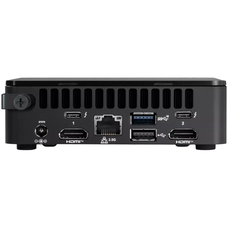 ASUS Intel NUC 13 Pro Kit - NUC13ANKi3 - Barebone - Lieknas korpusas - 1 x Core i3 i3-1315U - RAM 0 GB - UHD Graphics - GigE, 2.5 GigE, 802.11ax (Wi-Fi 6E), Bluetooth