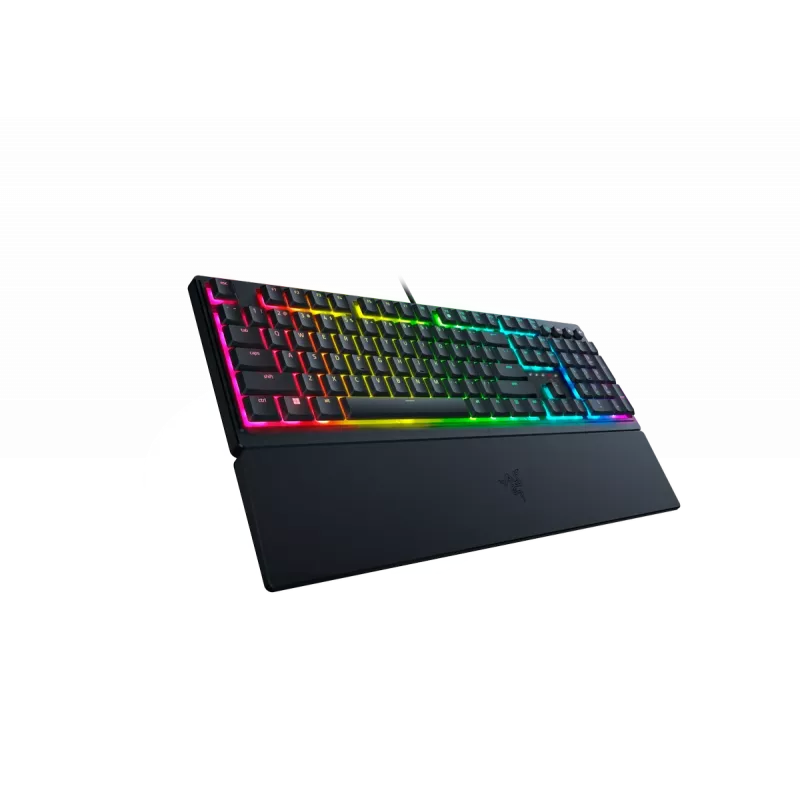 Razer Ornata V3 RGB žaidimų klaviatūra USB, juoda, pilno dydžio, laidinė, mecha-membrana