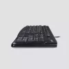 Logitech Desktop MK120 rinkinys, juodas, laidinis, Šveicariškas, 920-002504