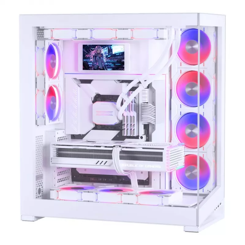 LCD skydelio rinkinys Phanteks PH-HRLCD_WT01 Universalus 5V 80mm