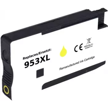 Renkforce rašalas, pakeičiantis HP 953 XL (F6U18AE), suderinamas geltonas RF-5655880 (RF-5655880)