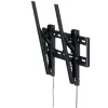 HAGOR BL Tilt 400 – sieninis laikiklis plokščiaekraniams televizoriams, juodas, 81–124 cm (32–49 col.), iki 400×400 mm