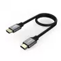 Unitek C137W HDMI 2.1 laidas, 1,5 m, 48 Gbps, 8K@60Hz, 4K@120Hz, eARC, paauksuoti kištukai, juodas