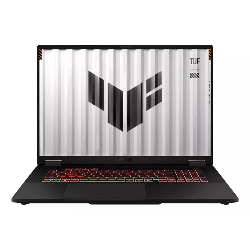 Nešiojamas kompiuteris ASUS TUF Gaming A18 FA808UM-S9058 AMD Ryzen™ 7 260 45,7 cm (18 inch) 2.5K 16 GB DDR5-SDRAM 512 GB SSD NVIDIA GeForce RTX 5060 Wi-Fi 6E (802.11ax) Pilka