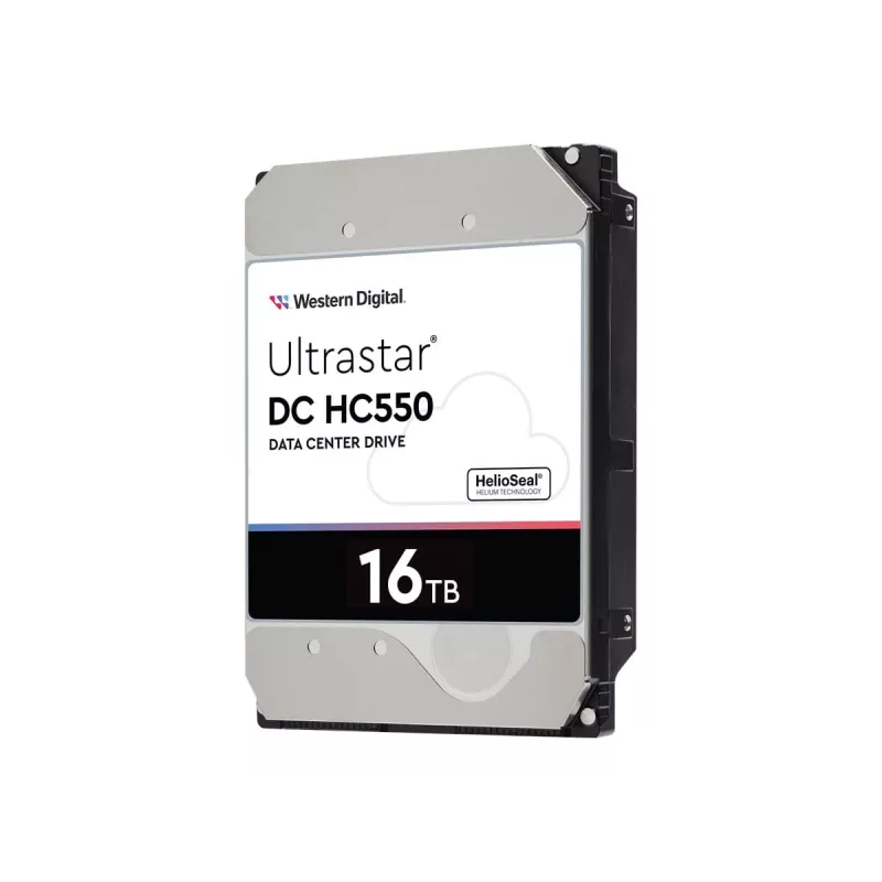 WD Ultrastar DC HC550 WUH721816AL5204 - Festplatte - 16TB - intern - 3.5 (8,9 cm) - SAS 12Gb/s - 7200 U/min - Puffer: 512MB (0F38357)