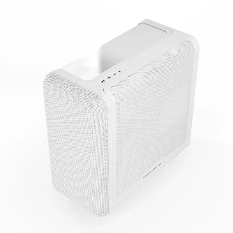 HYTE X50 Midi bokštas PC korpusas Snow White (CS-HYTE-X50G-WW)