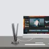 Gravitacinis stovas MacBook sidabrinis