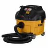 DeWALT DWV901L dulkių siurblys Juodas, Geltonas 30 L 1400 W