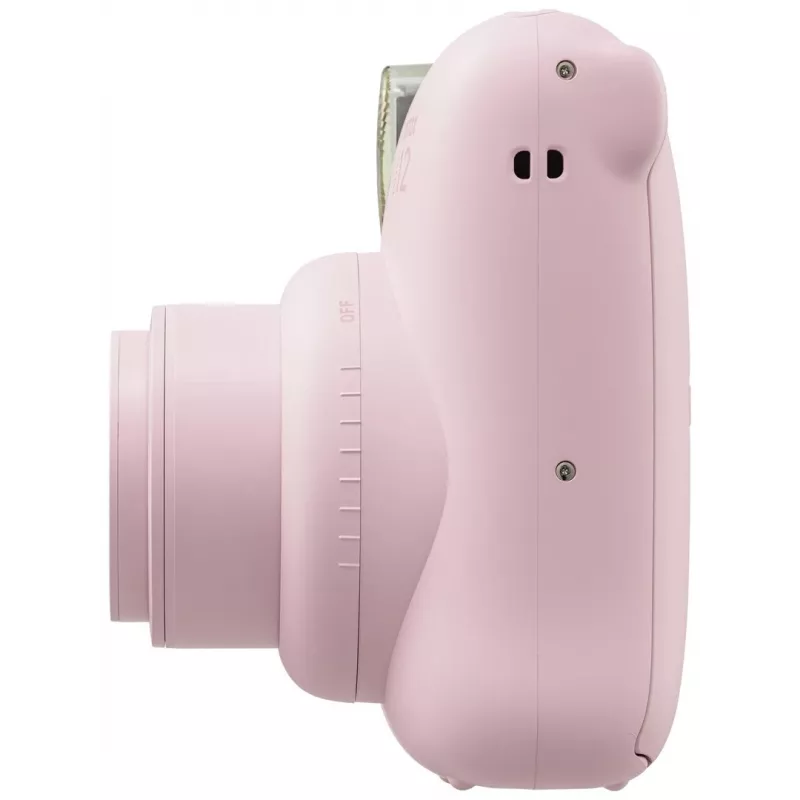 Momentinė spausdinimo kamera Fujifilm Instax Mini 12 Rožinė – nuotraukos 86×54 mm, juosta 62×46 mm, 60 mm židinio nuotolis