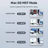 USB-C / USB-A į 2× HDMI MST FullHD adapteris Unitek V1427A01