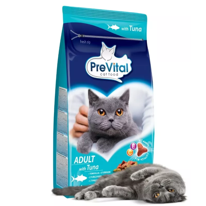 PREVITAL Adult Tuna - sausas kačių ėdalas - 1,4 kg