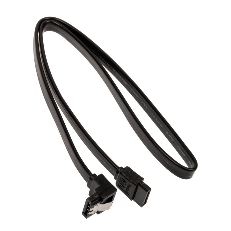 SATA kabelis Akasa Proslim 90° 50 cm