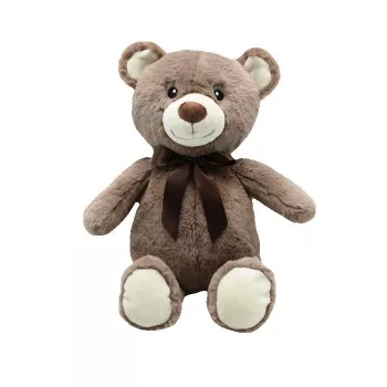 Minkštas žaislas TULILO Meškiukas 9487, rudas pliušas, 30 cm