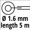 Ritinė žoliapjovei Einhell 3405117 Raudonas plastikas 1 vnt.