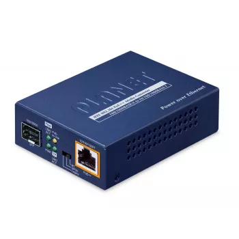PLANET GUP-805A-60W 1 prievado 100/1000X SFP tinklo medijos keitiklis mėlynas