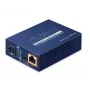 PLANET GUP-805A-60W 1 prievado 100/1000X SFP tinklo medijos keitiklis mėlynas