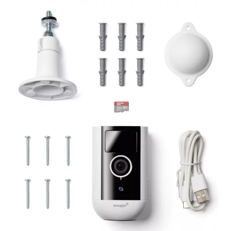 IP stebėjimo kamera omajin by Netatmo OWC-01-EU Wi-Fi 4