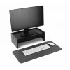 Durable 508201 stalčius monitoriaus laikikliui juodas metalinis 468 mm plotis 221 mm gylis 53 mm aukštis