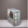 Korpusas Corsair iCUE 4000X RGB Midi Tower Baltas