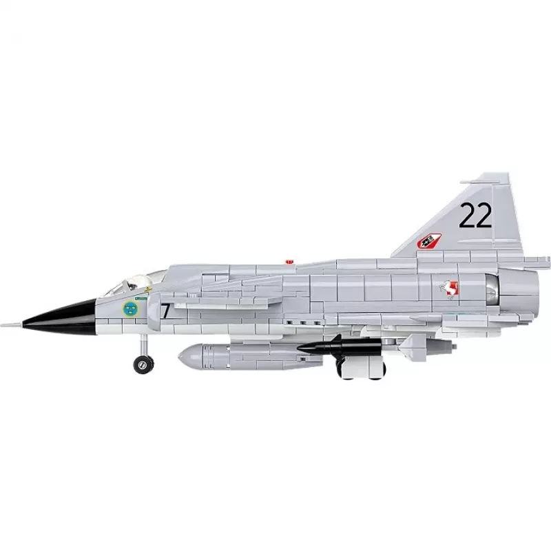 Cobi blokelių rinkinys Saab AJ 37 Viggen, 881 detalė