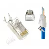 RJ45 jungtys GEMBIRD CAT7 8P8C auksuotos 15µ FTP/SFTP, pakuotė 100 vnt.