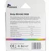 INTER-TECH RS-042 RGB RGB LED juosta 1000 mm, 10 mm, juoda