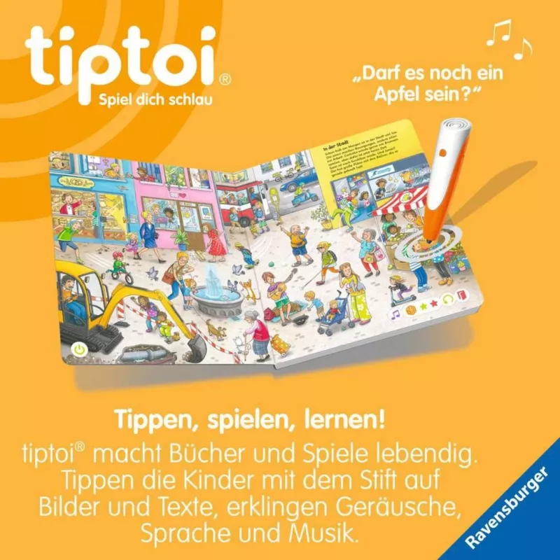 tiptoi Mein Wimmelbuch, mokomoji knyga