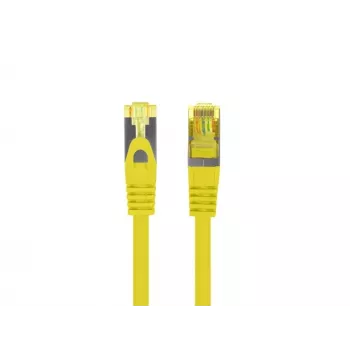 Tinklo laidas Lanberg PCF6A-10CU-0025-Y RJ-45 Cat6a 0,25 m Geltonas
