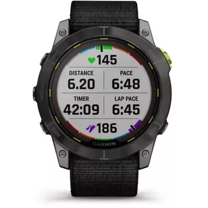 Garmin Enduro 2 3.56 cm (1.4 colio) MIP 35 mm skaitmeninis 280 x 280 pikselių jutiklinis ekranas Pilka spalva Wi-Fi GPS (palydovas)