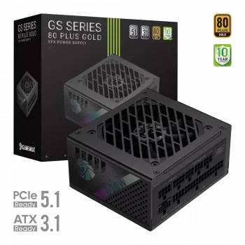 Gamemax GS 650G maitinimo blokas, 80 PLUS Gold, 650 W