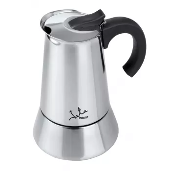 Moka puodas JATA Odin Black nerūdijantis plienas, CAX1