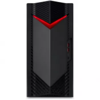Acer Nitro 50 N50-660 žaidimų kompiuteris su bokšto korpusu, Intel Core Ultra 7 265F, 32 GB DDR5, 1 TB M.2 SSD, NVIDIA GeForce RTX 5060 8 GB, Wi-Fi 7, Bluetooth 5.3, Windows 11 Home, juodos/raudonos spalvos