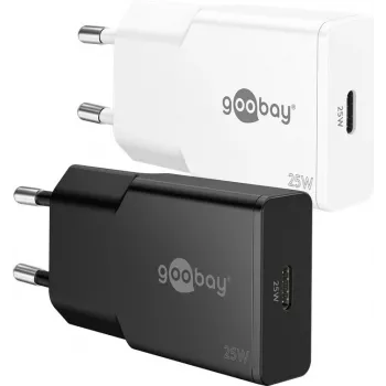 WENTRONIC USB-C PD GaN Įkroviklis Slim 25W Baltas