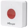 Belaidis medicininis pagalbos mygtukas Milesight WS101915M, baterijinis LiCoO2, 50×50×18 mm, baltas