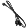 Adapteris Kolink 4‑kontaktis ventiliatoriaus į 3‑kontaktį 5V ARGB, 0,4 m