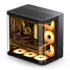 Korpusas Jonsbo TK-2 2.0 Midi Tower juodas