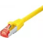 Tecline exertis Connect – Patch-Cable – RJ-45 (M) į RJ-45 (M) – 10 m – SSTP laidas – CAT 6 – be halogenų – geltona (71510Y)