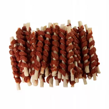 Šunų skanėstų lazdelės Hilton Beef & Lamb 500 g – mėsingi dresūros užkandžiai