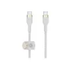 Belkin BOOST↑CHARGE PRO Flex USB-C laidas 1 m USB 2.0 USB C baltas (CAB011BT1MWH)